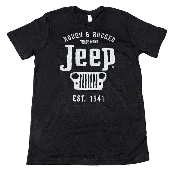 Jeep Rough & Rugged black tee - Picture 2 of 3